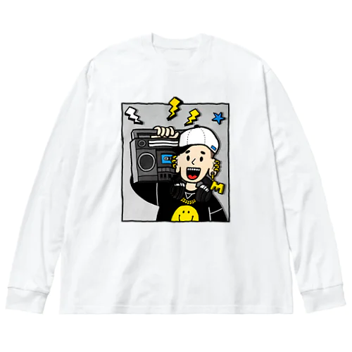 まさはるくん ビッグシルエットロングスリーブTシャツ