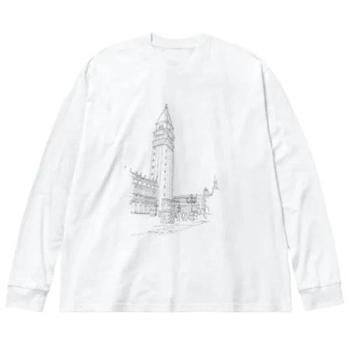 サン・マルコ広場 Big Long Sleeve T-Shirt