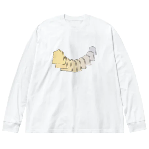 駒 Big Long Sleeve T-Shirt