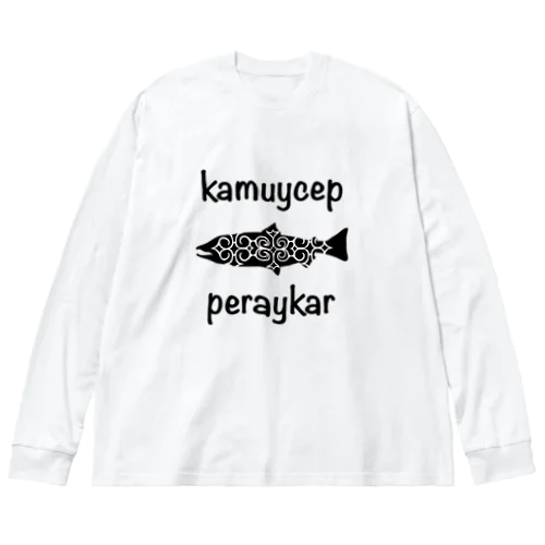 kamuy cep peraykar ビッグシルエットロングスリーブTシャツ