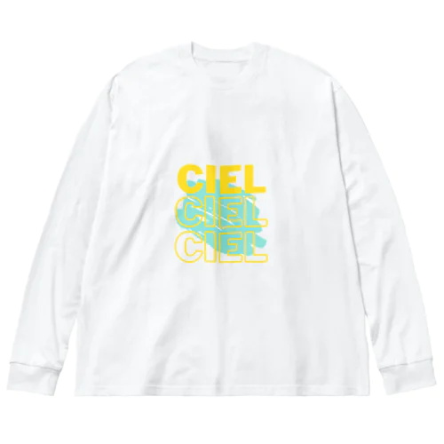 Ciel オリジナルTシャツ ビッグシルエットロングスリーブTシャツ