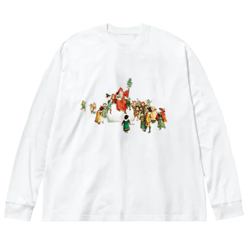 Santa Big Long Sleeve T-Shirt