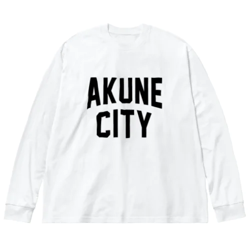 阿久根市 AKUNE CITY ビッグシルエットロングスリーブTシャツ