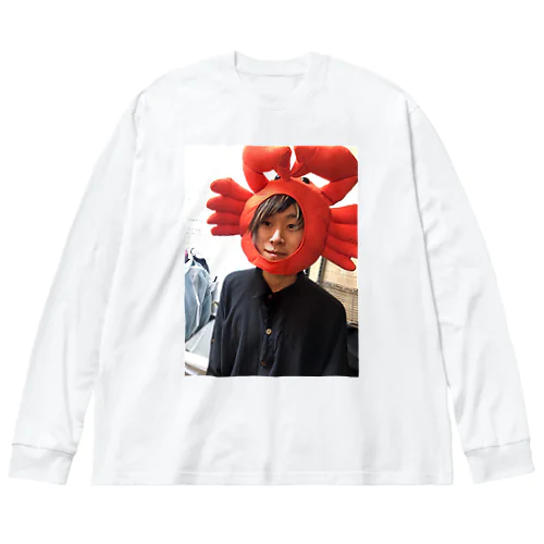 タラバガニギター Big Long Sleeve T-Shirt