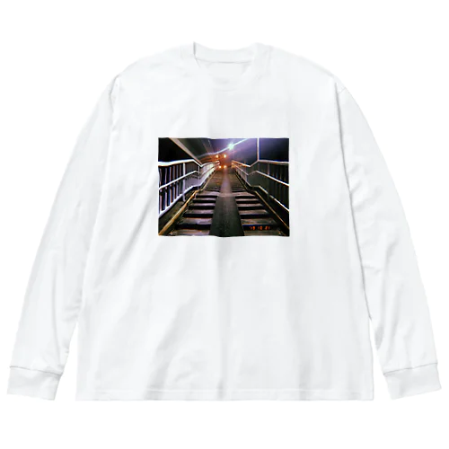 橋の横 Big Long Sleeve T-Shirt