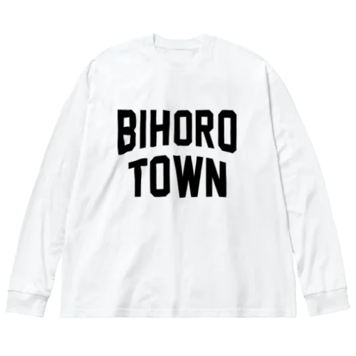 美幌町 BIHORO TOWN ビッグシルエットロングスリーブTシャツ