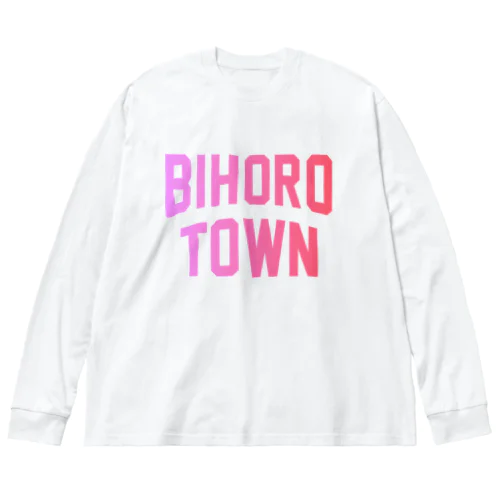 美幌町 BIHORO TOWN ビッグシルエットロングスリーブTシャツ