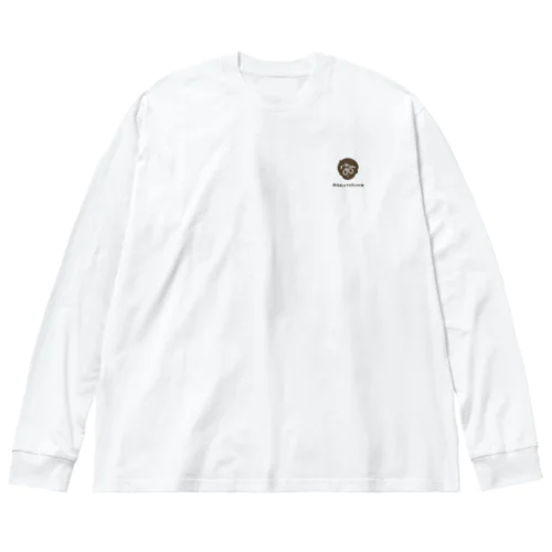 おべんとばこ茶色 ビッグシルエットロングスリーブTシャツ