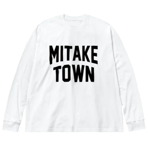 御嵩町 MITAKE TOWN ビッグシルエットロングスリーブTシャツ