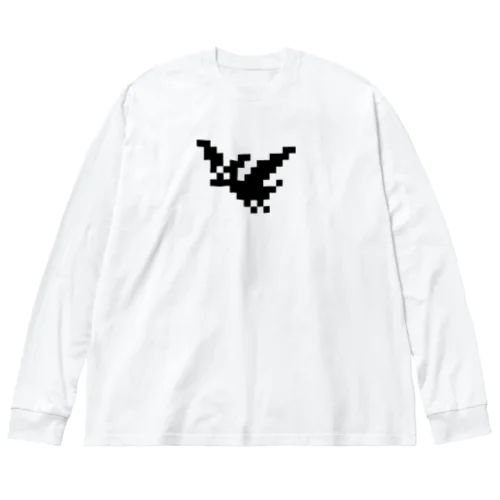 ドットプテラノドン Big Long Sleeve T-Shirt