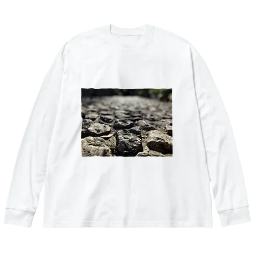 石畳 Big Long Sleeve T-Shirt