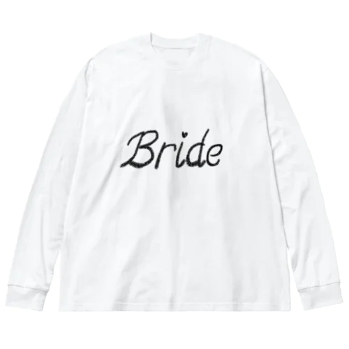 結婚報告　Bride(妻、嫁) ビッグシルエットロングスリーブTシャツ