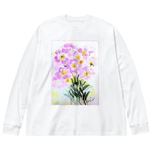 昼咲き月見草BF0902 Big Long Sleeve T-Shirt