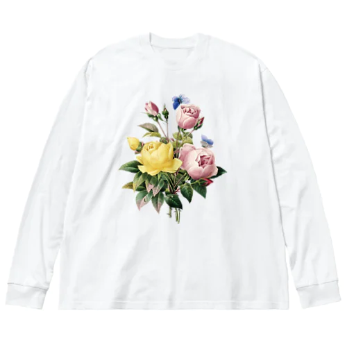 ロサ・フェティダとロサ・キネンシス Big Long Sleeve T-Shirt