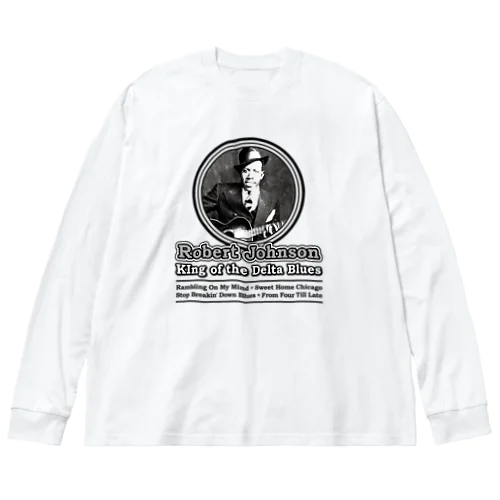 Robert Johnson ビッグシルエットロングスリーブTシャツ