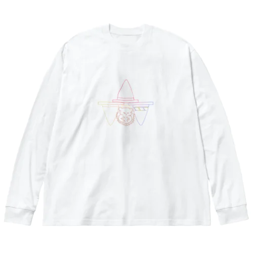 王様ハリネズミ Big Long Sleeve T-Shirt