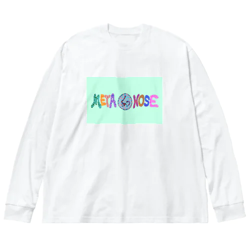 METANOSE COLORFUL2 Big Long Sleeve T-Shirt