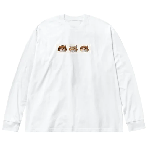 みるくん🤔 ビッグシルエットロングスリーブTシャツ