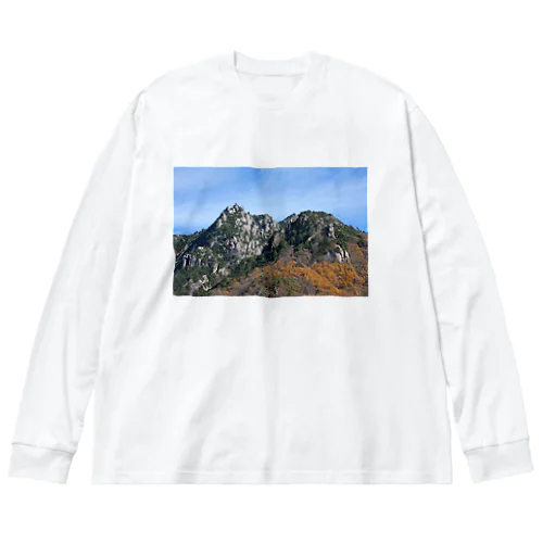 瑞牆山 - Mt.Mizugaki - ビッグシルエットロングスリーブTシャツ