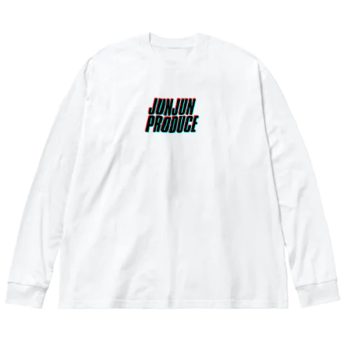 JUNJUN PRODUCE 3D LOGO ビッグシルエットロングスリーブTシャツ