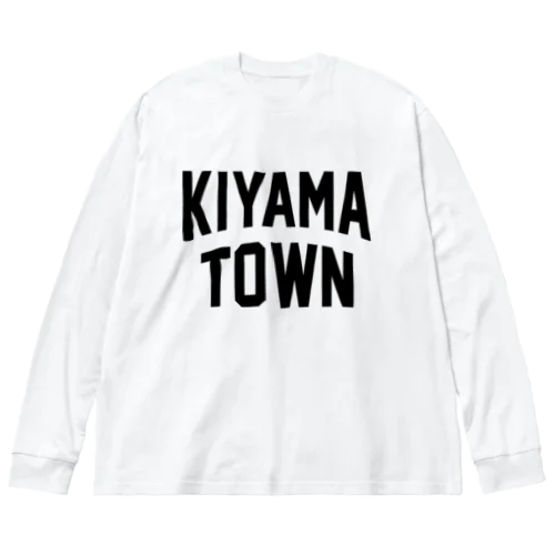 基山町 KIYAMA TOWN Big Long Sleeve T-Shirt