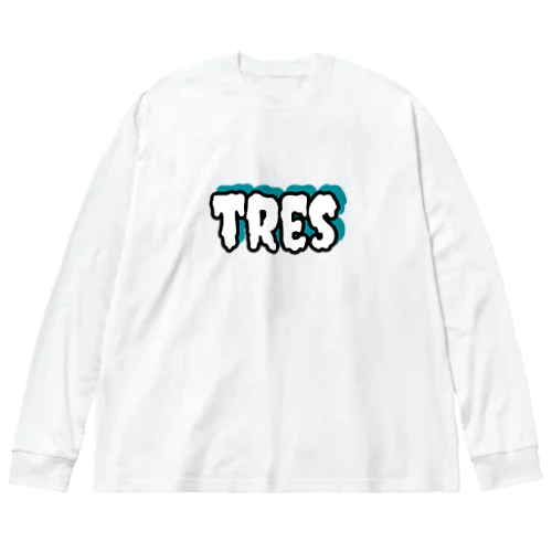 TRES logo ビッグシルエットロングスリーブTシャツ