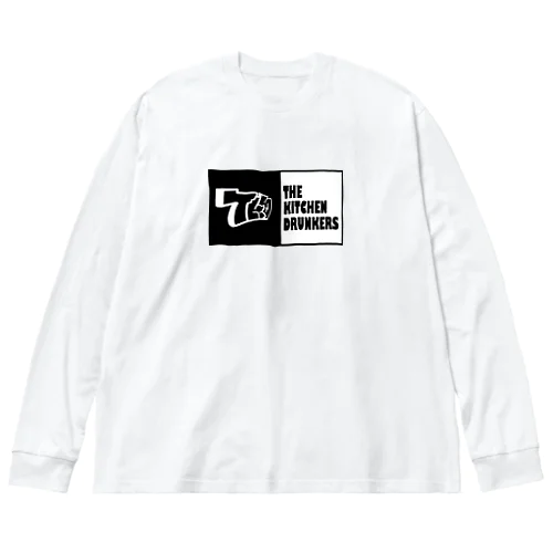 TKD  sticker　series ビッグシルエットロングスリーブTシャツ