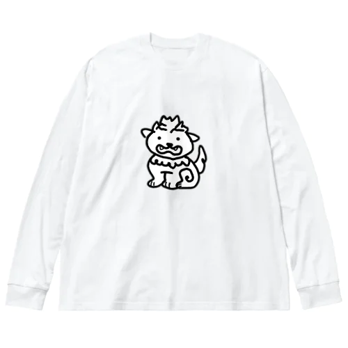 阿　モピさん ビッグシルエットロングスリーブTシャツ