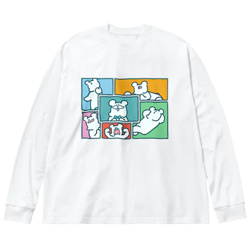 くまいの感情 ビッグシルエットロングスリーブTシャツ