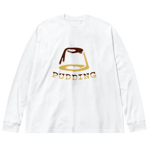 PUDDING Big Long Sleeve T-Shirt