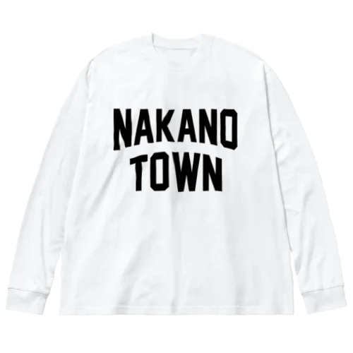 中能登町市 NAKANO CITY Big Long Sleeve T-Shirt