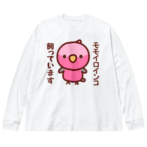 モモイロインコ飼っています Big Long Sleeve T-Shirt