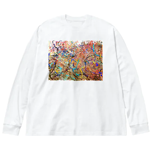 誰も立ち止まらない街角で Big Long Sleeve T-Shirt