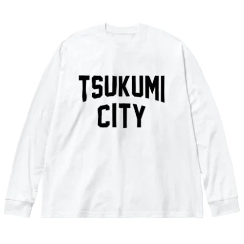 津久見市 TSUKUMI CITY ビッグシルエットロングスリーブTシャツ