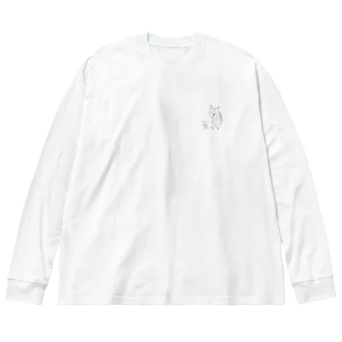 ワカメ ビッグシルエットロングスリーブTシャツ