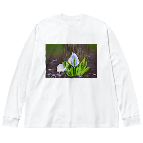 水芭蕉 Big Long Sleeve T-Shirt