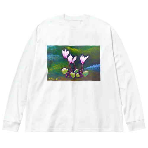 シクラメン Big Long Sleeve T-Shirt