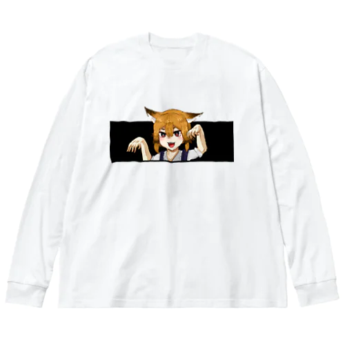 キツネ娘 Big Long Sleeve T-Shirt