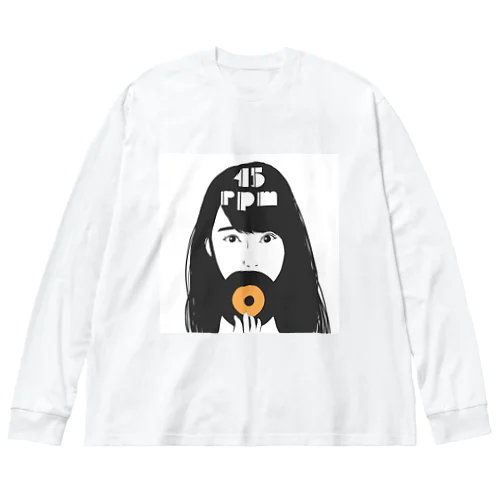 45r.p.m Girl  ビッグシルエットロングスリーブTシャツ