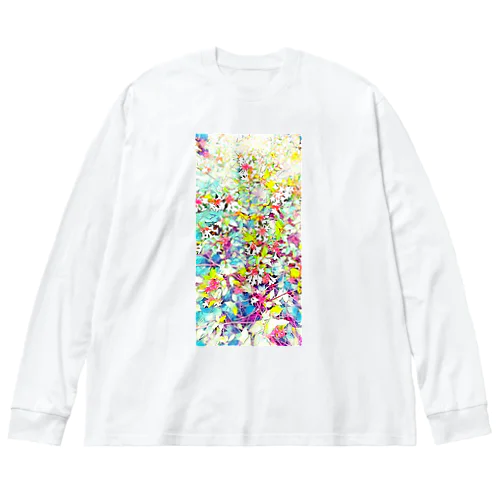 瑠璃香 Rurika -NO.2- Big Long Sleeve T-Shirt