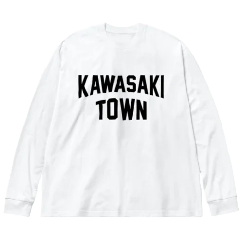 川崎町 KAWASAKI TOWN ビッグシルエットロングスリーブTシャツ