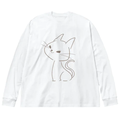 neko Big Long Sleeve T-Shirt