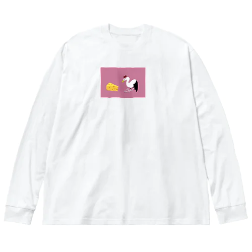 チーズつるみん Big Long Sleeve T-Shirt