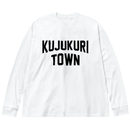 九十九里町 KUJUKURI TOWN ビッグシルエットロングスリーブTシャツ