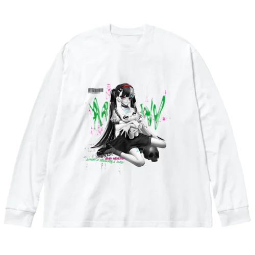 ツートンちゃん(仮) Big Long Sleeve T-Shirt