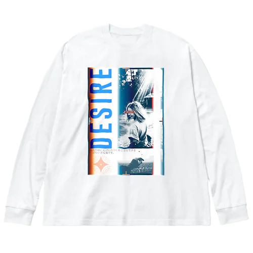 DESIRE 人欲 ビッグシルエットロングスリーブTシャツ