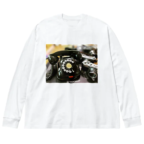 黒電話とフィルムカメラ Big Long Sleeve T-Shirt