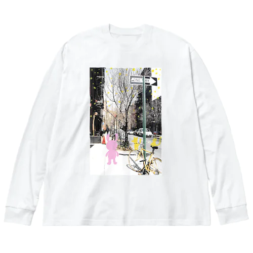 ONE WAY (daydreaming) ビッグシルエットロングスリーブTシャツ