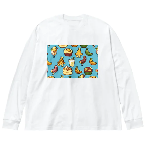 バナナパーティー Big Long Sleeve T-Shirt