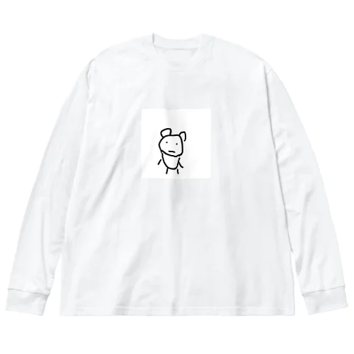 虚無君 ビッグシルエットロングスリーブTシャツ